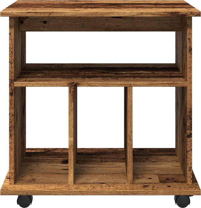 Immagine prodotto VidaXL Rollcontainer Rollschrank Bürocontainer Büroschrank Schrank Altholz-Optik (60 x 45 x 60 cm)