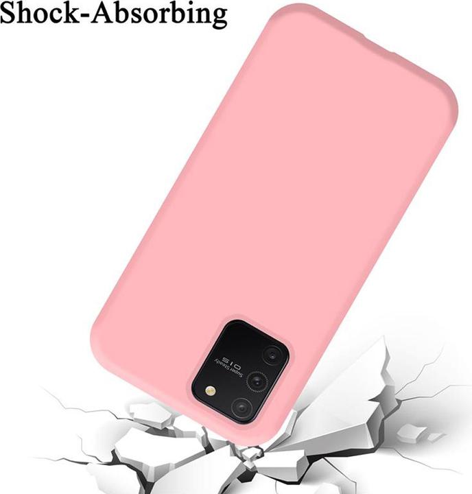 Actual product image Cadorabo TPU Liquid Silicone Case Cover (Samsung Galaxy S10 Lite, Samsung Galaxy A91)
