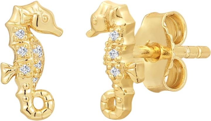 Image du produit Rafaela Donata Clous d'oreille femme hippocampe - 36140 (Argent Sterling)