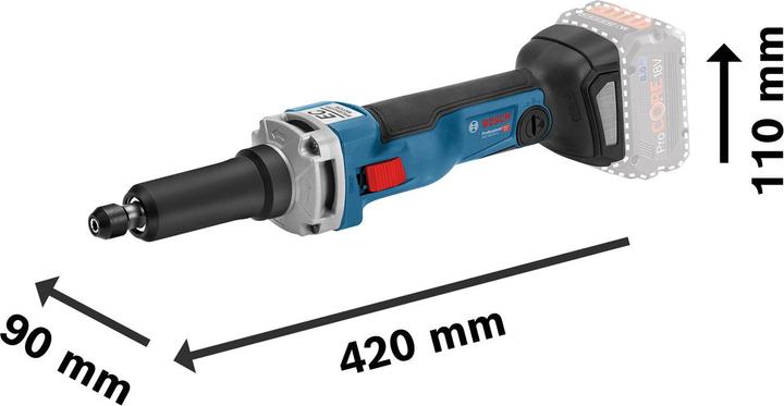 Produktbild Bosch Professional GGS 18V-23 LC (Geradschleifer, 1000 W)