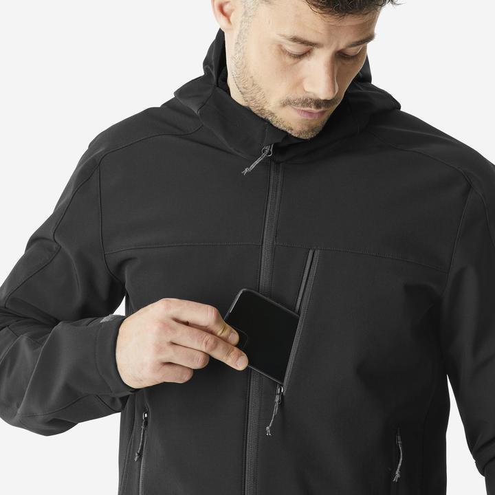 Produktbild Forclaz Softshelljacke Herren - MT500 Windwarm schwarz (S)