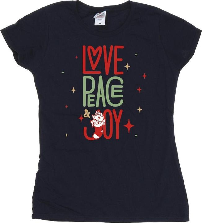 Produktbild Disney The Aristocats Marie Love Peace Joy TShirt (XXL)