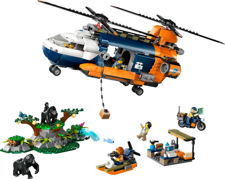 Produktbild LEGO Dschungelforscher-Hubschrauber (60437, LEGO City)
