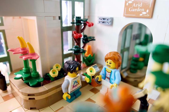 Actual product image LEGO The botanical garden (21353, LEGO Ideas, LEGO Rare Sets)