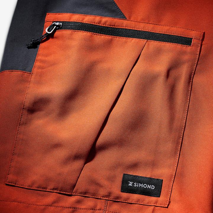 Produktbild Forclaz Trekkingshorts Herren robust - MT500 orange (44)