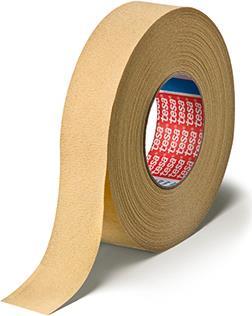 Actual product image tesa Crepe tape krepp® 4322 strongly creped chamois length 50 m width 25 mm (25 mm)
