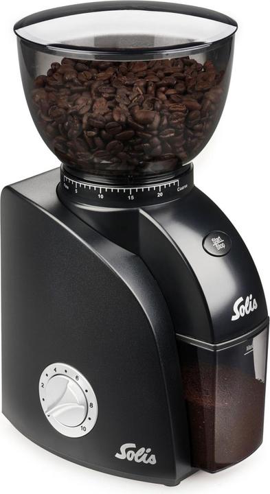 Productafbeelding Solis Koffiemolen Scala Zero Static Type 1662 Zwart