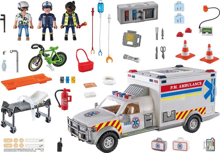 Productafbeelding Playmobil Reddingsvoertuig: US Ambulance (70936, Playmobil Stad Actie)