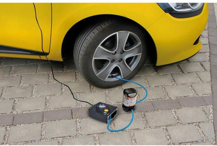 Immagine prodotto Lampa Pump-Jet & Fix Basic, kit di riparazione pneumatici, 12V