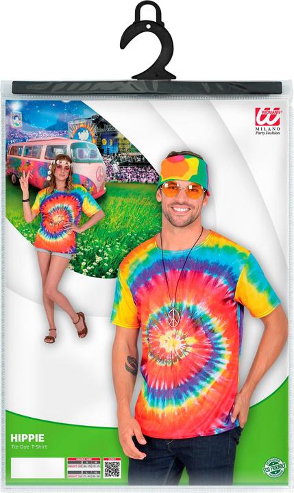 Actual product image Widmann Hippie batik shirt, unisex (L)