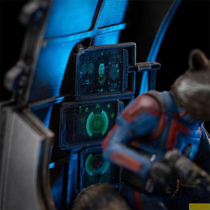 Image du produit Iron Studios Marvel statuette 1/10 Art Scale Guardians of the Galaxy Vol. 3 Rocket Racoon 20 cm