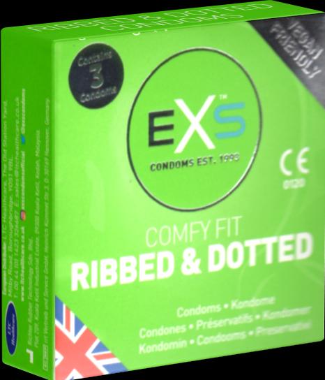 Immagine prodotto EXS A coste e a pois (3 pz.)