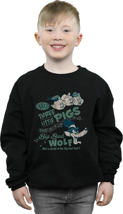 Image du produit Disney - Sweat THREE LITTLE PIGS WHO'S AFRAID OF THE BIG BAD WOLF - Garçon (140, 146)