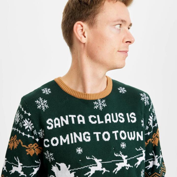 Immagine prodotto Christmas Sweats Santa Claus is Coming to Town (XL)