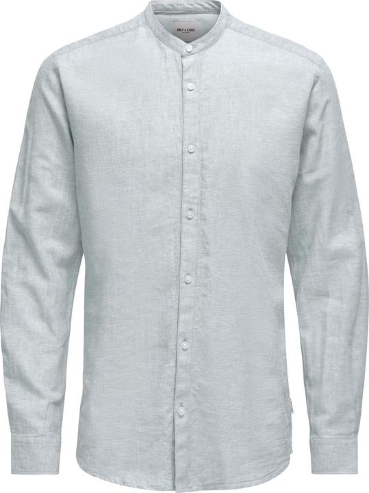 Only & Sons Onscaiden Life Ls Solid Linen Mao Noos