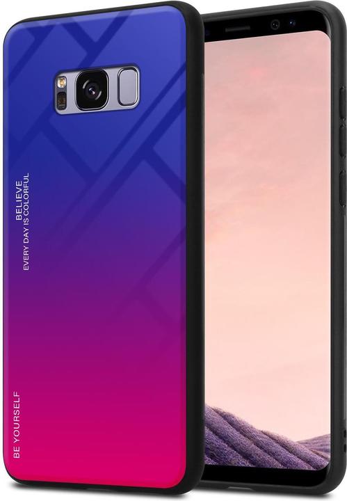 Productafbeelding Cadorabo TPU 2 kleuren glasdekking (Samsung Galaxy S8+)