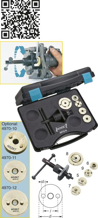Produktbild HAZET Adapter mit 2 Zapfen 4970-11
