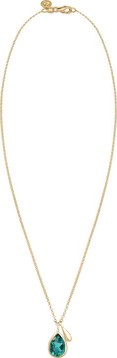 Produktbild Elli Edelsteinkette, Tropfen (925 Sterling Silber vergoldet, Quarz, 45 cm)