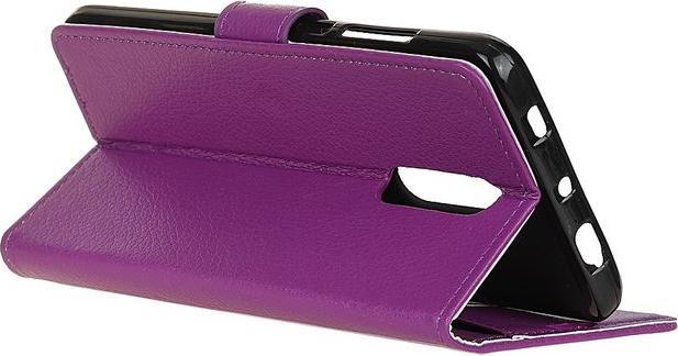 Actual product image MU Classic Litchi Leather Bookcover Series (Nokia 2.4)