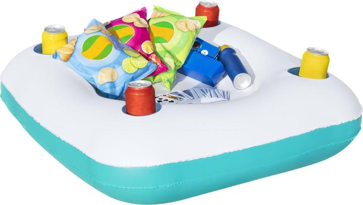 Actual product image Bestway Sippin' Summer™ Inflatable Family Pool with Removable Center Console 2.18 m x 2.18 m x 48 cm