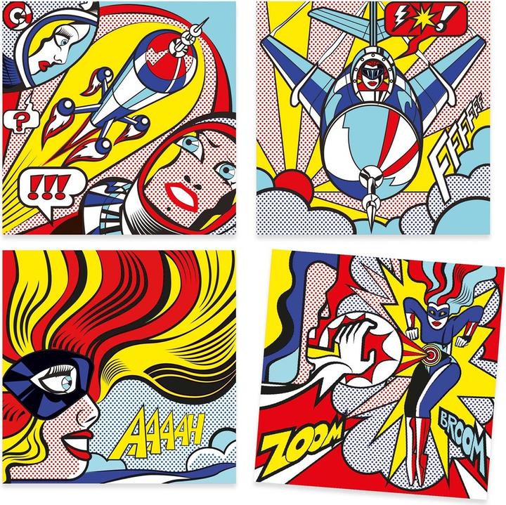 Actual product image Djeco Inspired by superheroes