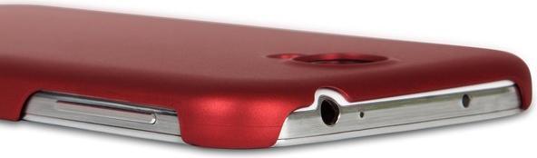 Actual product image Moshi iGlaze Hardcase for Galaxy S4 Burgundy Red (Samsung Galaxy S4)
