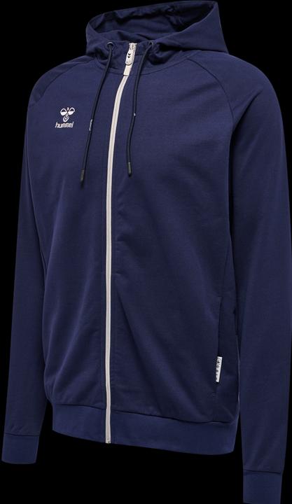 Actual product image hummel Hmlmove Grid Cotton Zip Hoodie (S)