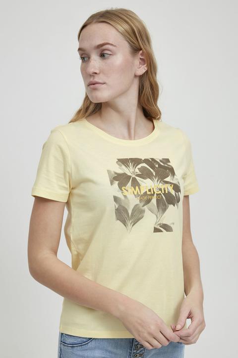 Actual product image B.young BYSANLA LEAF TSHIRT 20811085 (XL)
