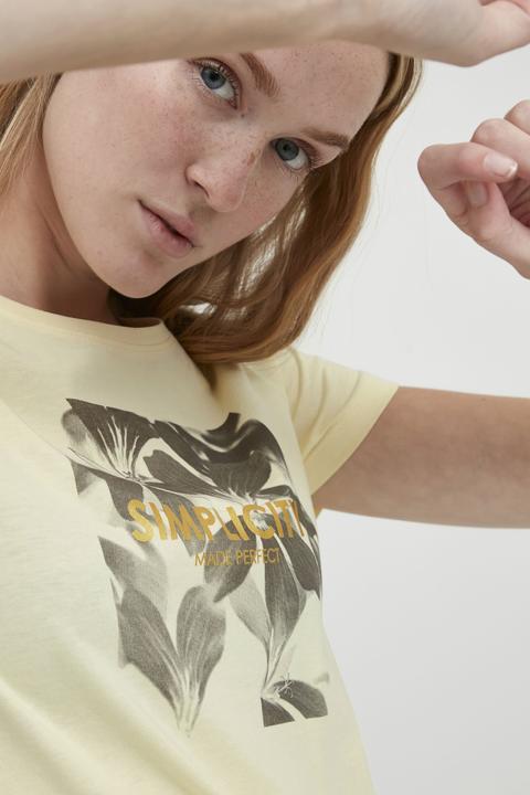 Actual product image B.young BYSANLA LEAF TSHIRT 20811085 (XL)