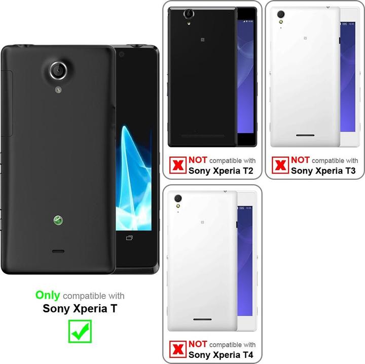 Produktbild Cadorabo Handykette für Sony Xperia T Necklace Hülle mit verstellbarem Kordelband