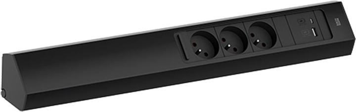 Immagine prodotto Bachmann CASIA 2 3x presa FR UTE 1x caricatore USB A/C (932.107) nero, lungo (3 x, CEE 7/3, CEE 7/5, 2 m)