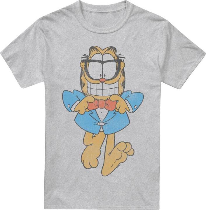 Actual product image Garfield Mens Dapper Cat T-Shirt (XL)