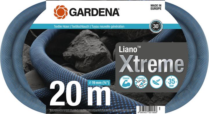Actual product image Gardena Textile hose Liano Xtreme 3/4, 20 m set (20 m, 19 mm)
