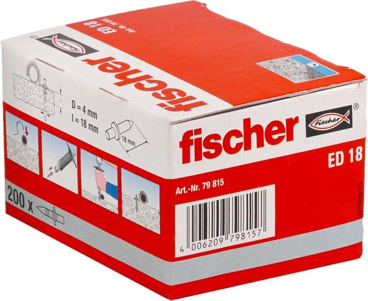 Produktbild Fischer Einschlagnagel ED 18 (200 Stk.)