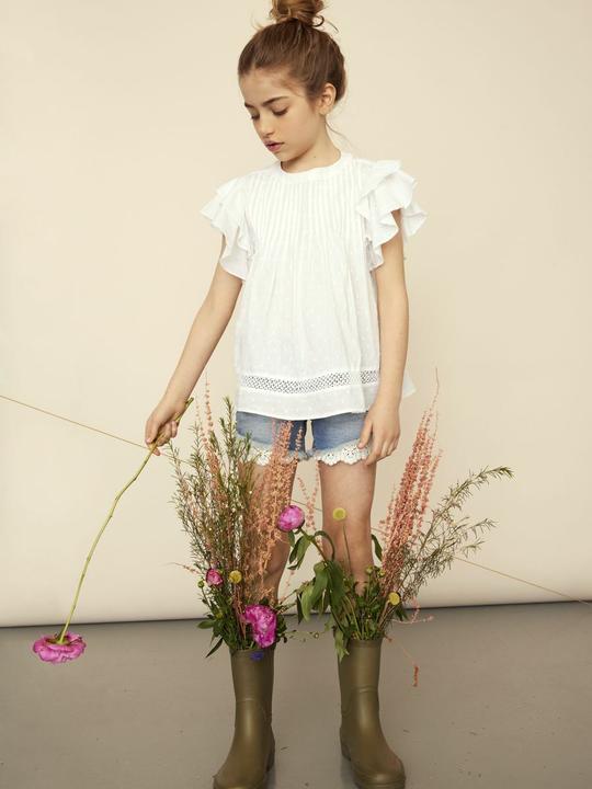 Actual product image Name it Organic cotton short sleeve shirt (116)