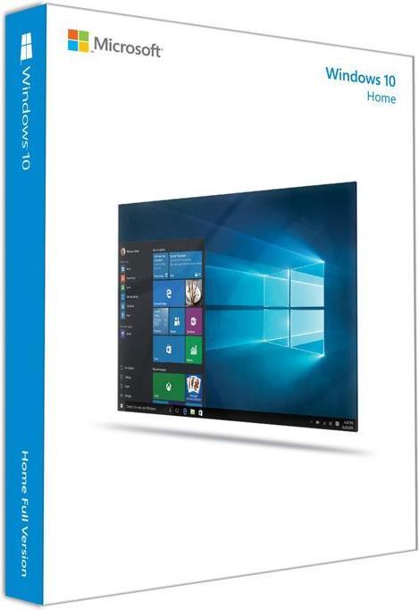 Actual product image Microsoft Windows 10 Home (1 User)