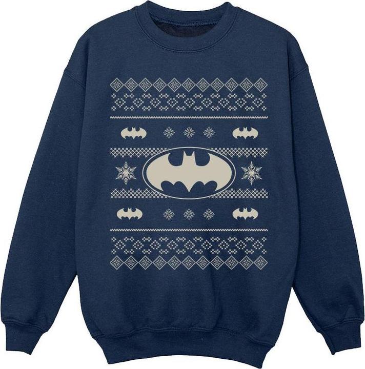 Immagine prodotto Universal Textiles Christmas Knit Batman Felpa Ragazzi (140, 146)