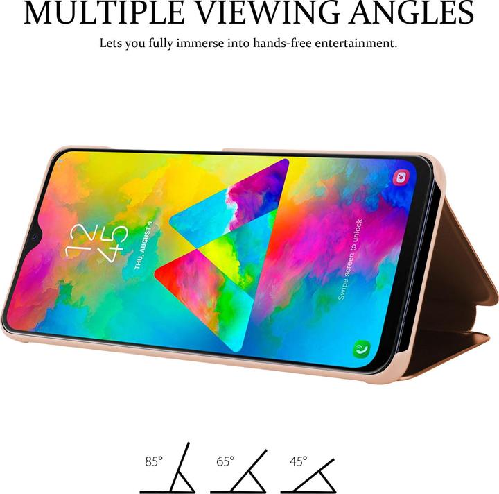 Image du produit Cadorabo Book Smart View Couverture miroir (Samsung Galaxy M20)