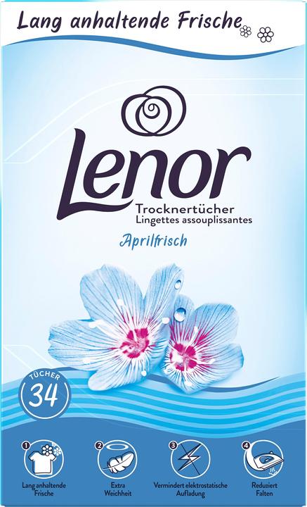 Image du produit Lenor Fraîcheur D'Avril (34 Cycles de lavage, Linge de toilette)