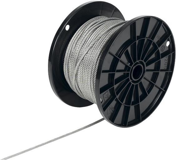 Actual product image Meister Wire rope INOX Ø1mmx100m (100 m)