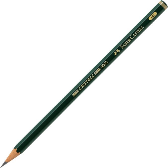 Immagine prodotto Faber-Castell Matita CASTELLO 9000 6H (6H, 1 x)