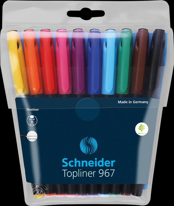 Actual product image Schneider Fineliner 967 case of 10 (Multicoloured, 10 x)