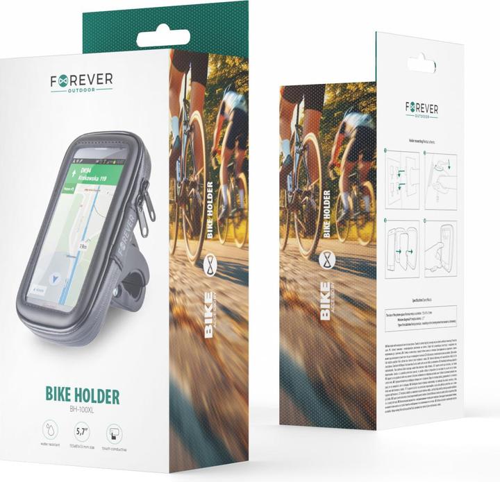 Produktbild Forever Halterung 2-Rad Wasserdicht Smartphone