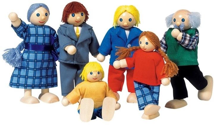 Produktbild Goki Stadt-Puppe-Haus-Familie