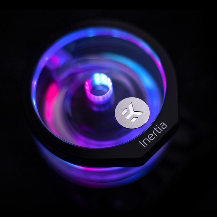 Actual product image EKWB EK Quantum Inertia D5 Body D-RGB - Acrylic