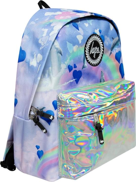 Produktbild Hype Rucksack Holo Regenbogen Delfine (18 l)
