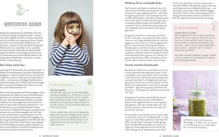 Produktbild Das Zuckerfrei-Kochbuch für Kinder (Deutsch, Christina Wiedemann, Cathy Hummels, Antonia Gavazzeni, 2020)