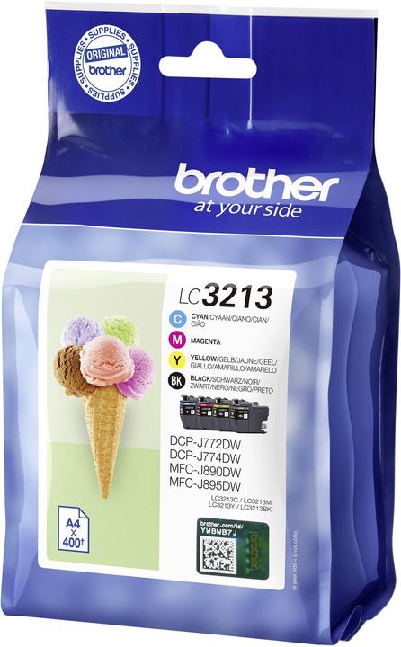 Produktbild Brother LC-3213 Value Pack (M, BK, C, Y)