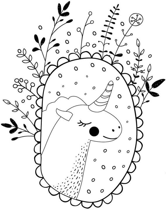 Image du produit Mon bloc de coloriage licorne