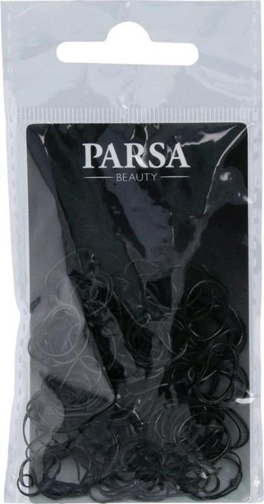 Image du produit Parsa Beauty Mini élastiques Parsa pour cheveux, noir 150 pcs, caoutchouc (Élastiques à cheveux)